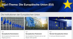 Die Institutionen der Europäischen Union. ZDF/logo!