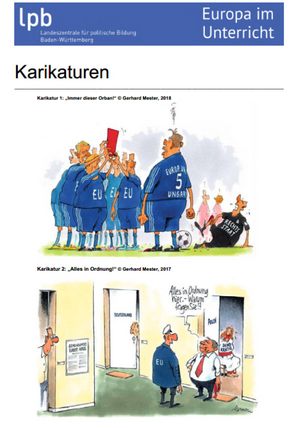 Karikaturen © Gerhard Mester