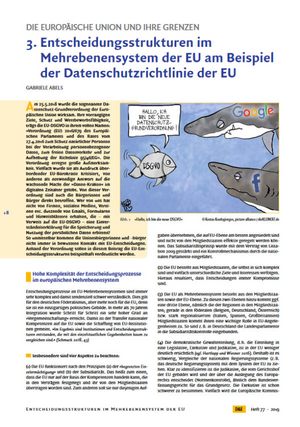 Arbeitsblatt / Abbildung: „Hallo, ich bin die neue DSGVO" © Kostas Koufogiorgos, picture alliance / dieKLEINERT.de