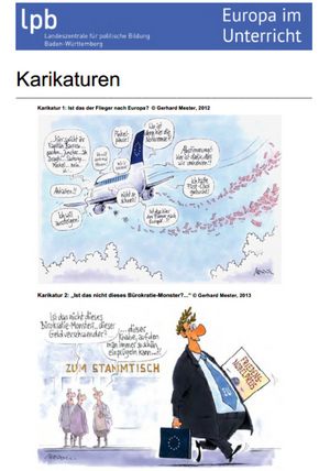 Karikaturen © Gerhard Mester