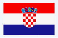 Kroatien Flagge